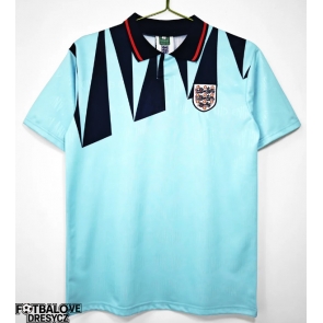 Anglie 1992 Retro Alternativní Dres Krátký Rukáv Anglie 1992 Retro Alternativní Dres Krátký Rukáv